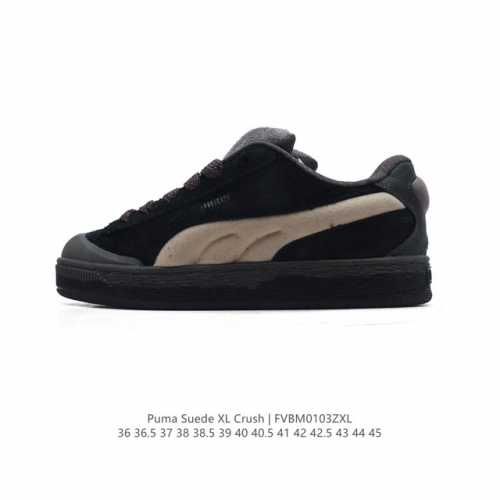 Puma Suede Xl Crush Puma Black-Shadow Gray # # t Puma # # #2024 # # # : 399415