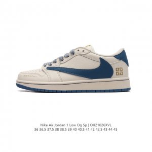 Nike Air Jordan 1 Low OG SP Military Blue AJ1 1 AJ1 1 aj1 1 TS Swoosh DDD DM786