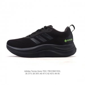 New adidas Terrex Gore-Tex low-top hiking shoes, thick-soled, elevated dad snea