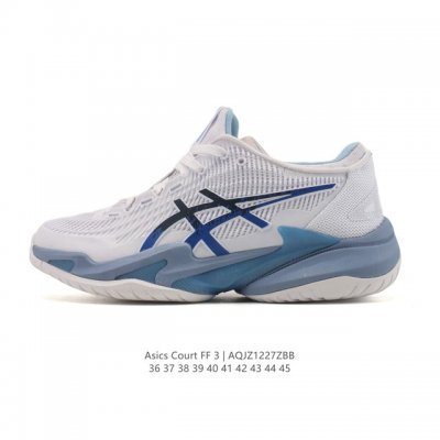 Company Grade ASICS Court Ff 3 OC Tennis Shoes, Novak Djokovic's Third Generati