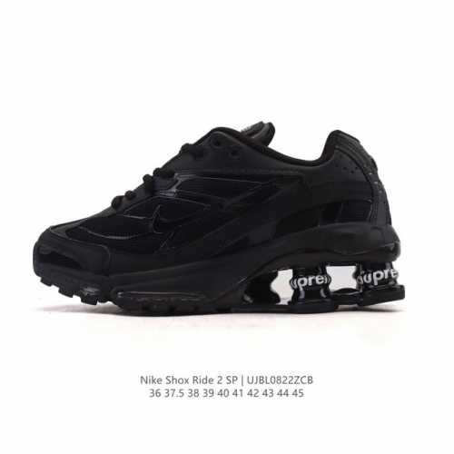 New Nike Shox Ride 2 Fabric Anti-slip Wear-Resistant Retro Running Shoes Air Cu
