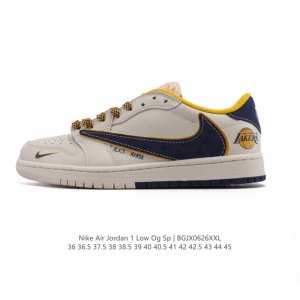 Company-level genuine Nike Air Jordan 1 Low Og Sp Military Blue Aj1 Joe 1 rever