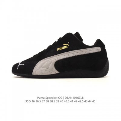 Puma Speedcat Og is a low-top, retro-inspired, versatile casual racing shoe from