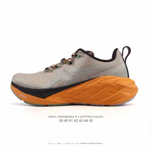 Asics Novablast4 men's sports running shoes, thick soles, height-enhancing dad s