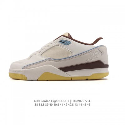 Nike Jordan Flight Court Fashion Casual Non-slip Wear-resistant Low-top Sneakers