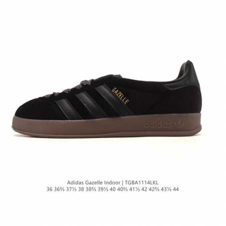 Adidas Originals Gazelle Indoor Retro Trefoil Transparent Rubber Sneakers - Clas - Click Image to Close
