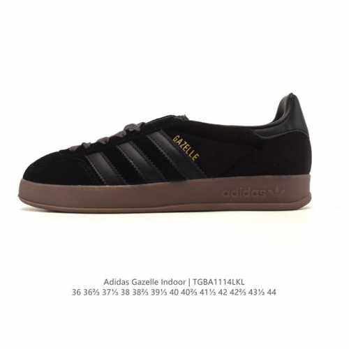 Adidas Originals Gazelle Indoor Retro Trefoil Transparent Rubber Sneakers - Clas
