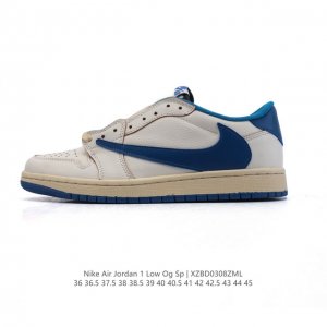 220 /Nike Air Jordan 1 Low Og Sp"Military Blue"Aj1 1 Aj1 1 Aj1 1 Ts Swoosh Dm786