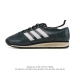 Adidas SL 72 Shoes Classic Retro Thin-Soled Sneakers T-Toe Shoes Originals Retro