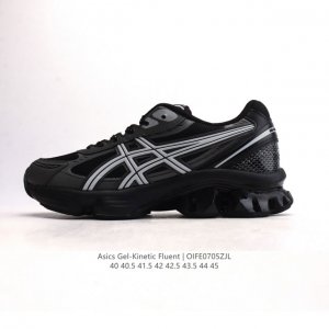 New company-level Asics Gel-Kinetic Fluent comfortable versatile synthetic leat