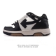Exclusive company-level photos of Off-White Out Of Office low-top lace-up fashi