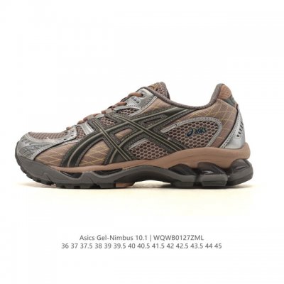 Asics Gel-Nimbus 10.1 Retro Running Shoes, Platform Height-Increasing Dad Shoes