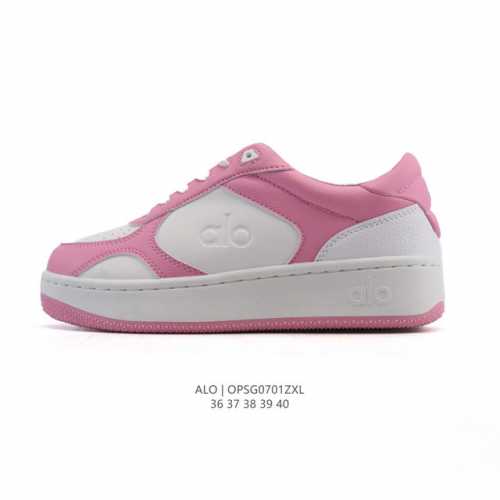 Alo Yoga Recovery Mode Comfortable and simple white shoes, non-slip and wear-res