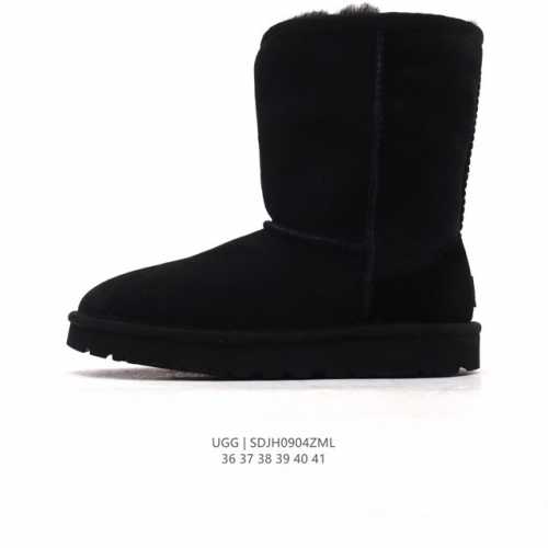 Corporate-grade Ugg high-top snow boots, stylish and comfortable for women, fea