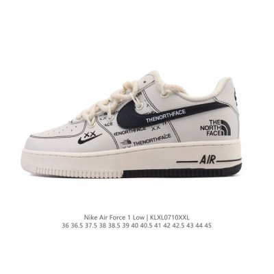 Company-level Af1 Nike Air Force 1 '07 Low Air Force One white shoes deconstruc