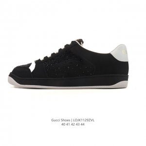 Gucci versatile casual sneakers. Celebrity-endorsed, popular on Xiaohongshu (Lit