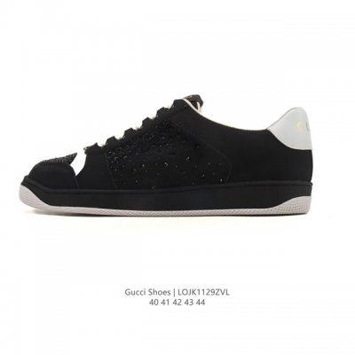 Gucci versatile casual sneakers. Celebrity-endorsed, popular on Xiaohongshu (Lit