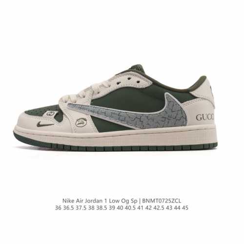 Authentic Nike Air Jordan 1 Low Og Sp Military Blue Aj1 Air Jordan 1 reverse toe