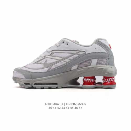 Nike Shox Tl Men's Sneakers Thick-soled Heightening Daddy Shoes Take Mechanical