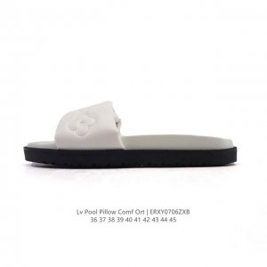 Corporate Louis Vuitton Pool Pillow Comfortable Casual Fashion Beach Shoes Casu