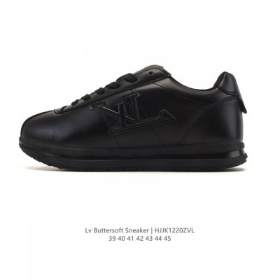 New Louis Vuitton X Nigo Collaboration Sneakers, Buttersoft Fw25 Round Toe Lace-