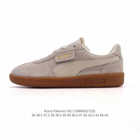 Puma Palermo Og Non-Slip Wear-Resistant Low-Top Army Trainer Sneakers For Men An - Click Image to Close