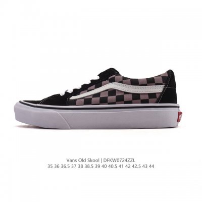 Vans Sk8-Low classic style, Xiaohongshu hot-selling checkerboard low-top casual
