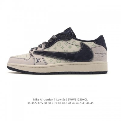 Company-grade Nike Air Jordan 1 Low Og Sp Military Blue AJ1 (Reverse Swoosh) 20