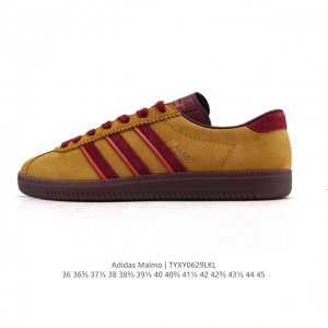 Adidas Malmo Malmo Trefoil Low-top Sneakers German Training Shoes. City Series