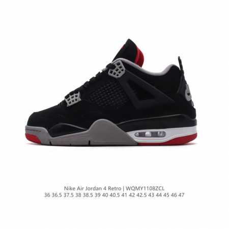 Nike Air Jordan 4 Retro OG AJ4 4 Air Sole DDD FQ8138-001 DDD 36-47 DDD WQMY 8ZC - Click Image to Close