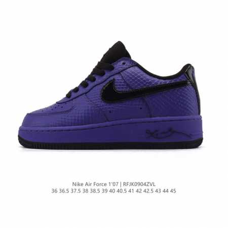 Nike Air Force 1 '07 Low, a cushioned white sneaker. This versatile, low-top, t - Click Image to Close