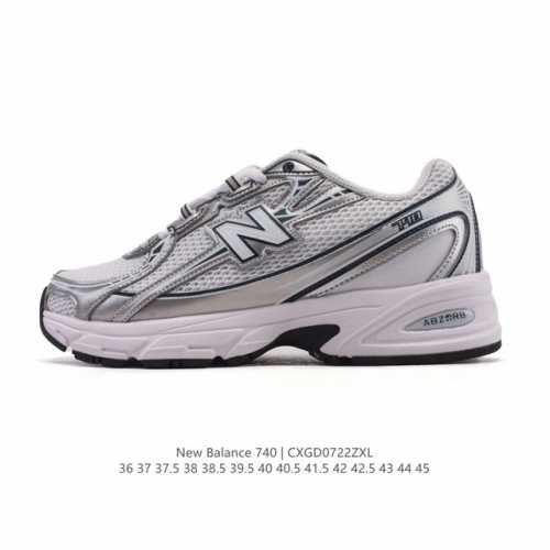 New Balance Mr740 Nb retro dad-style casual running shoes. Made from a lightweig