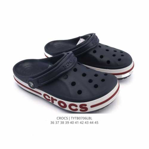 Crocs Beach Hole Shoes Beiya Men's and Women's Casual Thick-soled Height-enhanci
