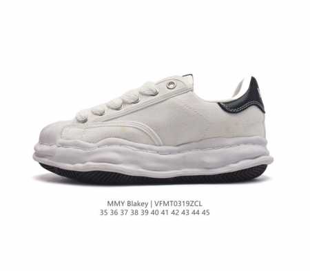 Mmy Blakey mmy Maison Mihara Yasuhiro Original Sole Canvas Low mmy blakey Mmy B - Click Image to Close