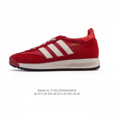 Adidas Sl 72 Shoes Classic Retro Thin-Soled Sneakers T-Toe Shoes Trefoil Retro C