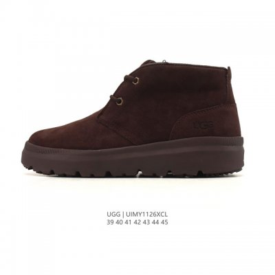Company-grade Ugg men's snow boots, made in Guangdong. Features a TPU molded up
