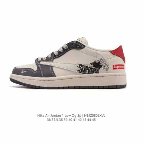Authentic Nike Air Jordan 1 Low Og Sp Military Blue Aj1 Air Jordan 1 reverse toe