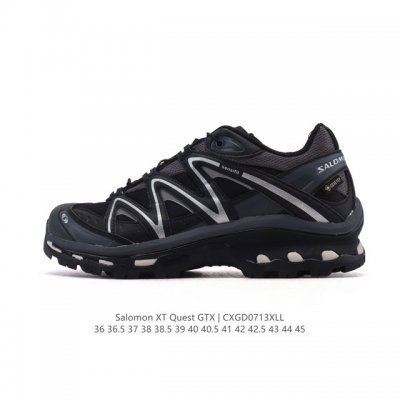 New, corporate-grade Salomon Xt-Quest low-top outdoor functional hiking shoes. T