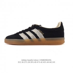 The adidas Originals Gazelle Indoor Retro Trefoil Non-slip Transparent Rubber Sn