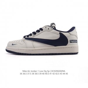 Company-level genuine Nike Air Jordan 1 Low Og Sp Military Blue Aj1 Joe 1 rever