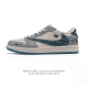 Company-Level Genuine Nike Air Jordan 1 Low Og Sp Military Blue Aj1 Joe 1 Revers