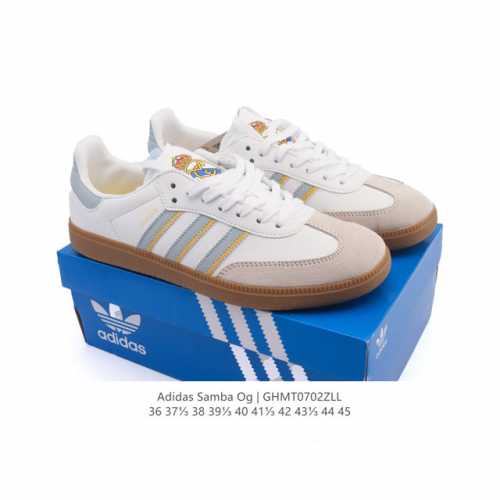 Adidas Originals Samba Og Shoes Classic sneakers, white shoes, T-toe shoes, men