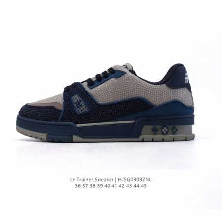 210 Louis Vuitton Lv 3D Logo Lv Louis Vuitton Trainer Sneaker Low 36-45 Hjsg0308 - Click Image to Close