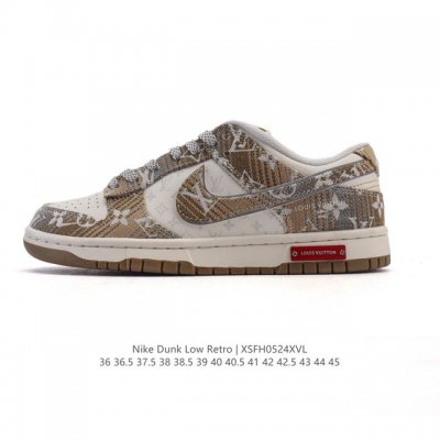 Corporate Nike Nike Dunk Low Retro Sneakersretro Sneakerslouis Vuitton Collabora