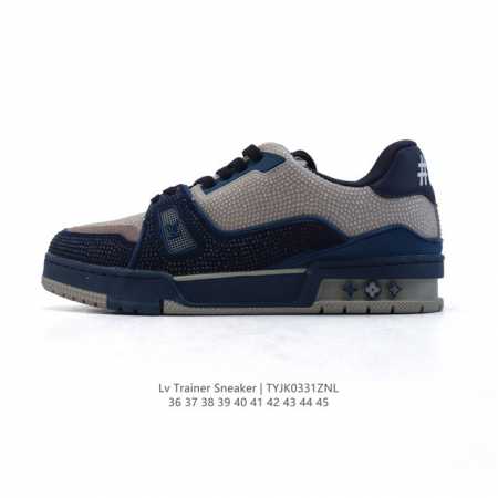 Louis Vuitton Lv 3D Logo Lv Louis Vuitton Trainer Sneaker Low 36-45 Tyjk0331Znl - Click Image to Close
