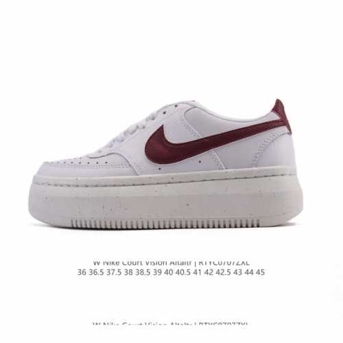 Nike Nike Court Vision Alta Ltr Thick-soled Heightened Sports Sneakers. Stylish