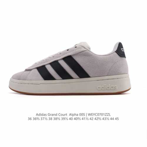 New Adidas Grand Court Alpha 00S tennis shoes for men and women, comfortable an