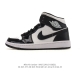 Nike Air Jordan 1 Mid Men's and Women's Basketball Shoes, Stylish and Lightweig