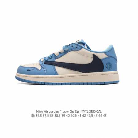 Nike Air Jordan 1 Low Og Sp Military Blue Aj1 1 Aj1 1 Aj1 1 Ts Swoosh Dm7866 36 - Click Image to Close