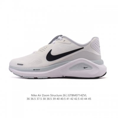 New Nike Zoomstructure 26 Sport Comfort, Shock Absorption, Non-Slip, and Wear-Re